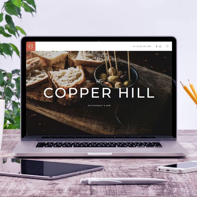 Template Joomla Yootheme Copper Hill