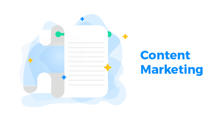 ilustrasi content marketing