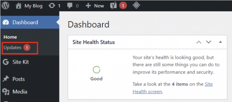 ilustrasi update wordpress