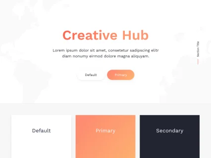 Tema Warna Template Yootheme Creative Hub