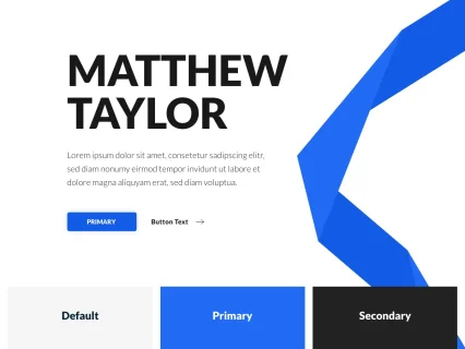 Tema Warna Template Yootheme Matthew Taylor