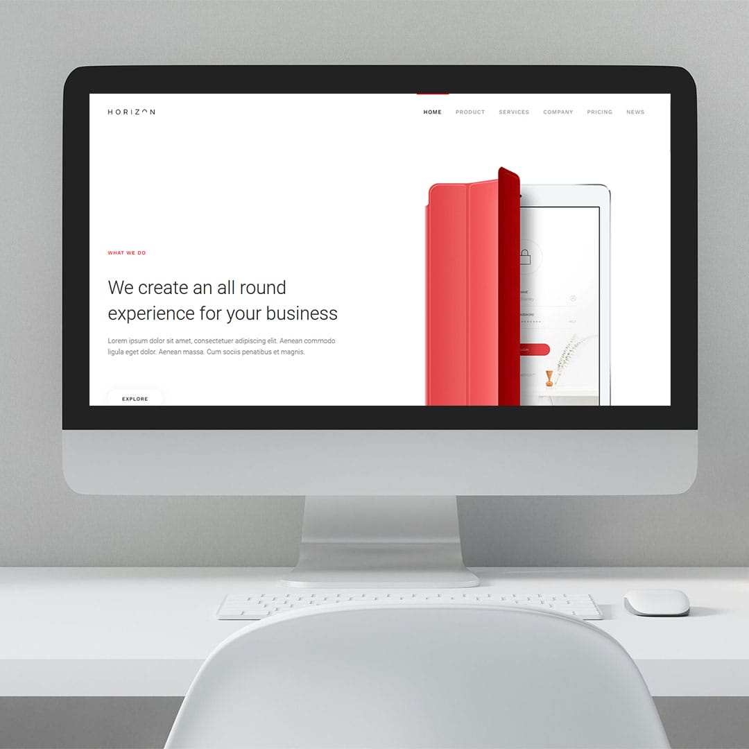 Template Joomla Yootheme Horizon