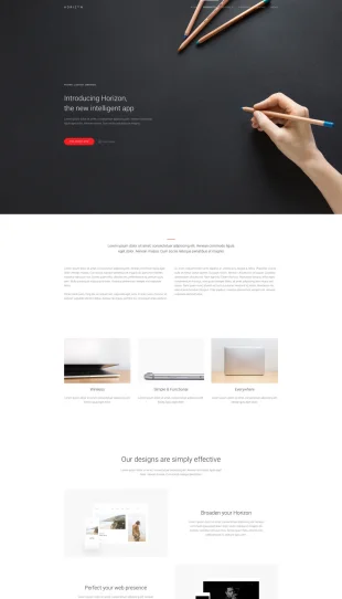 Tata Letak Halaman Yootheme Horizon