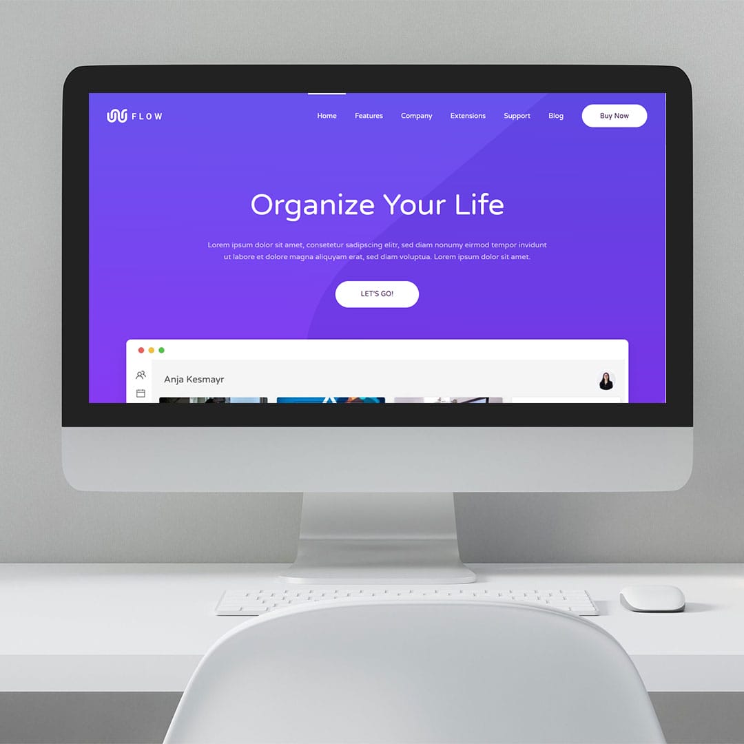Template Joomla Yootheme Flow