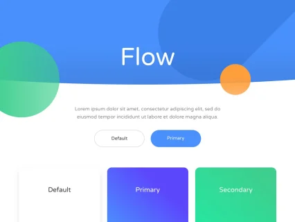 Tema Warna Template Yootheme Flow