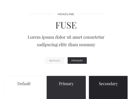 Tema Warna Template Yootheme Fuse