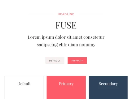Tema Warna Template Yootheme Fuse