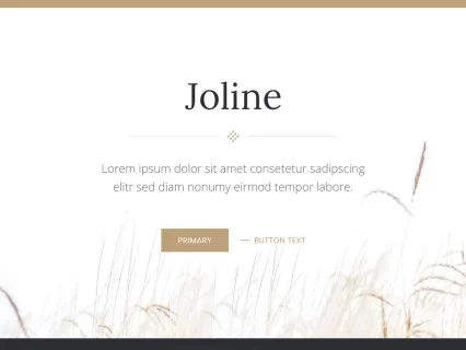 Tema Warna Template Yootheme Joline