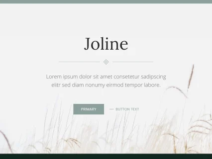 Tema Warna Template Yootheme Joline