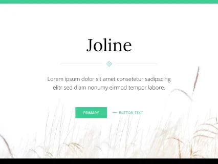 Tema Warna Template Yootheme Joline