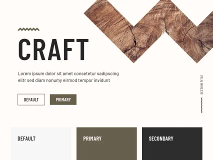 Tema Warna Template Yootheme Craft