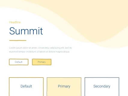 Tema Warna Template Yootheme Summit