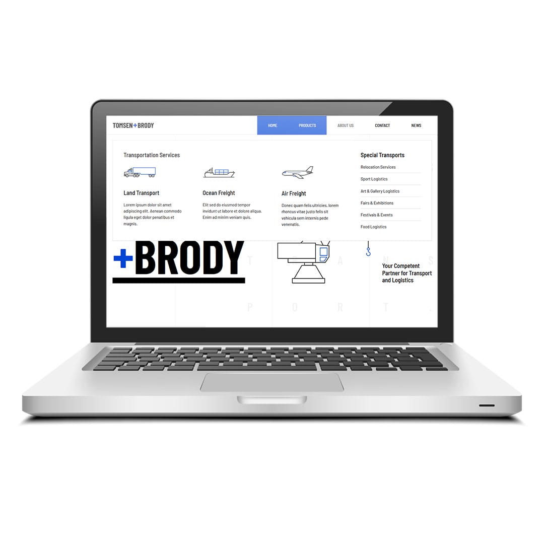 Template Joomla Yootheme Tomsen Brody