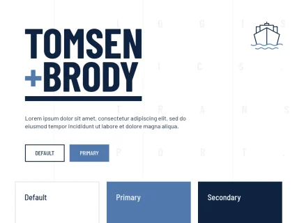 Tema Warna Template Yootheme Tomsen Brody
