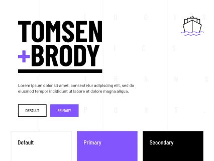 Tema Warna Template Yootheme Tomsen Brody