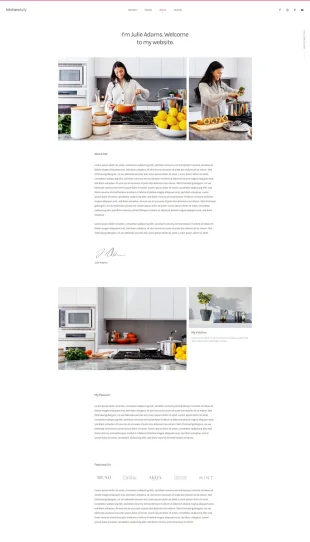 Tata Letak Halaman Yootheme Kitchen Daily