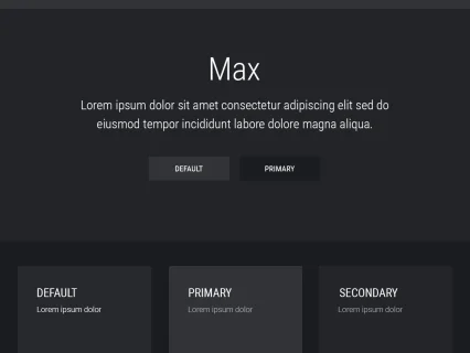 Tema Warna Template Yootheme Max