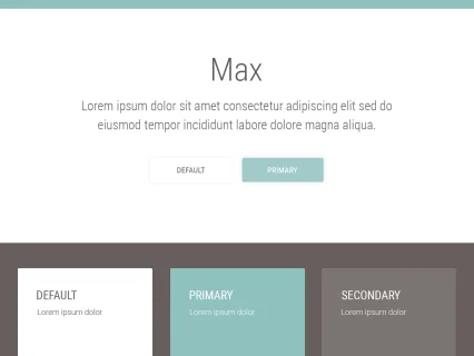 Tema Warna Template Yootheme Max