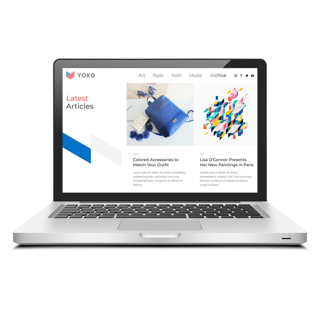 Template Joomla Yootheme Yoko