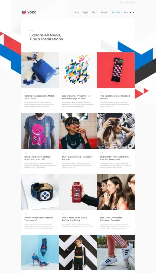 Tata Letak Halaman Yootheme Yoko