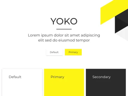 Tema Warna Template Yootheme Yoko