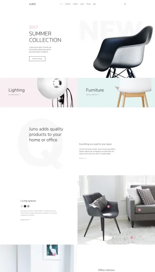 Tata Letak Halaman Yootheme Juno