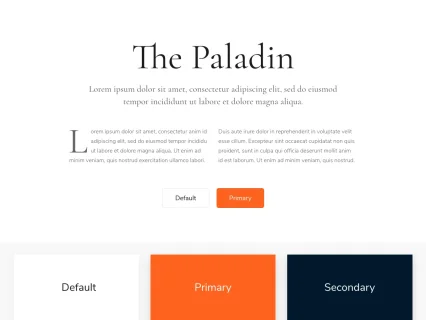 Tema Warna Template Yootheme Paladin