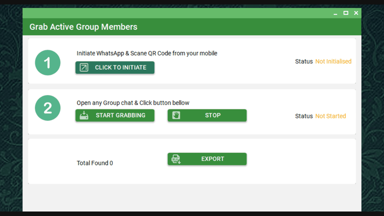 Mengekstrak Anggota-anggota grup yang aktif. Berhenti membuang waktu melakukannya secara manual