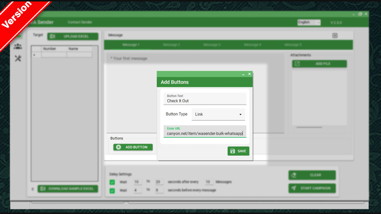 Menambahkan Tombol Chat