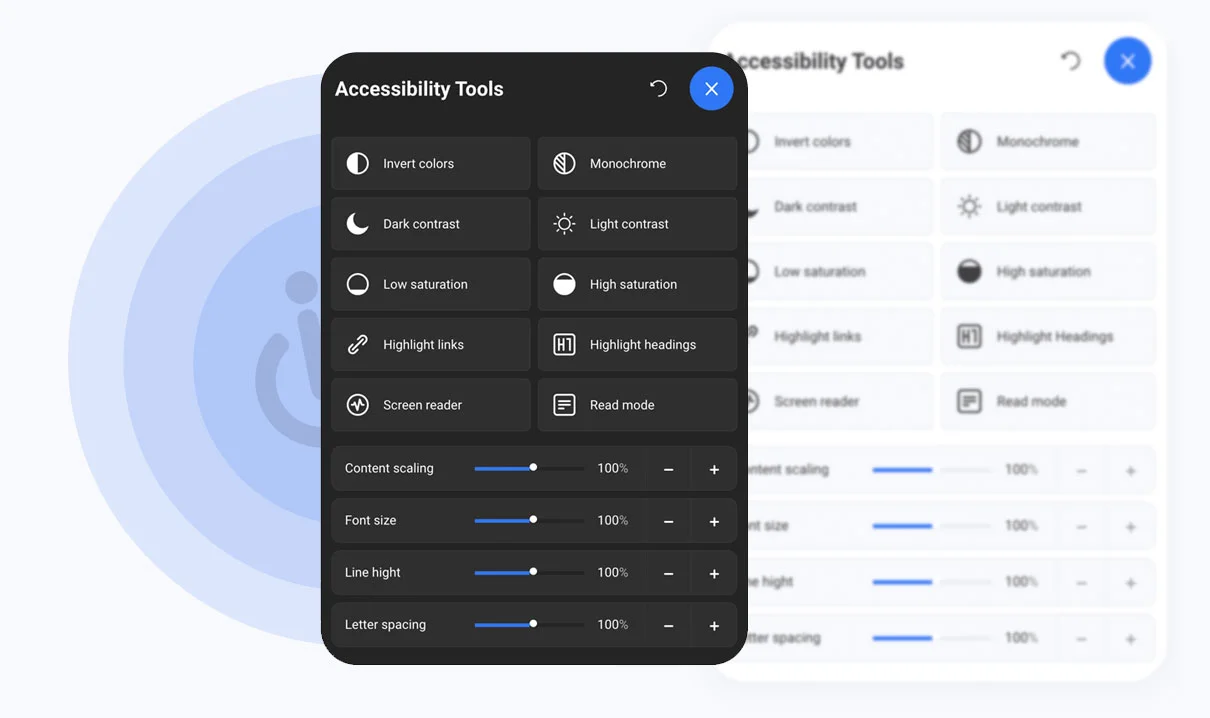 Ilustrasi Ekstensi DJ-Extensions Accessibility