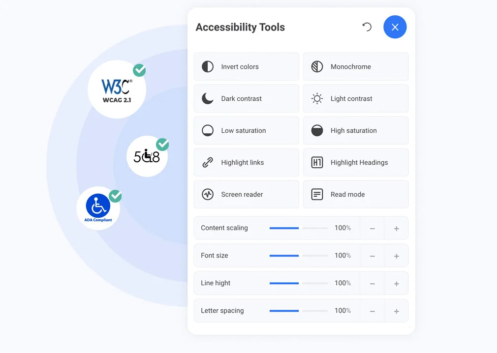 Ilustrasi Ekstensi DJ-Extensions Accessibility