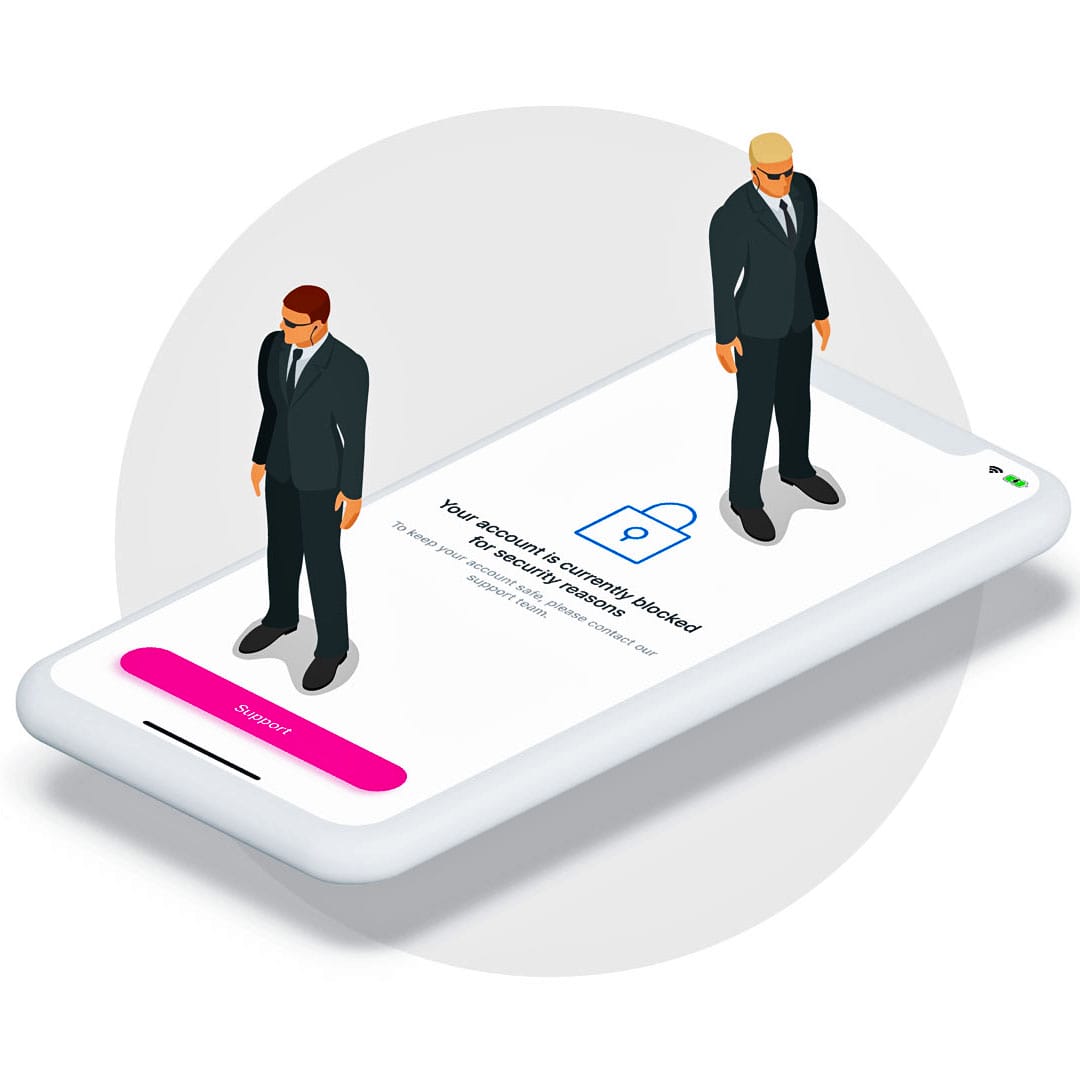 Ilustrasi Mengamankan Akun Bisnis Media Sosial Dari Diretas Orang