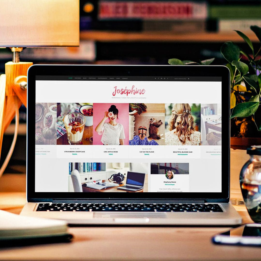 Ilustrasi Web Blog Wordpress