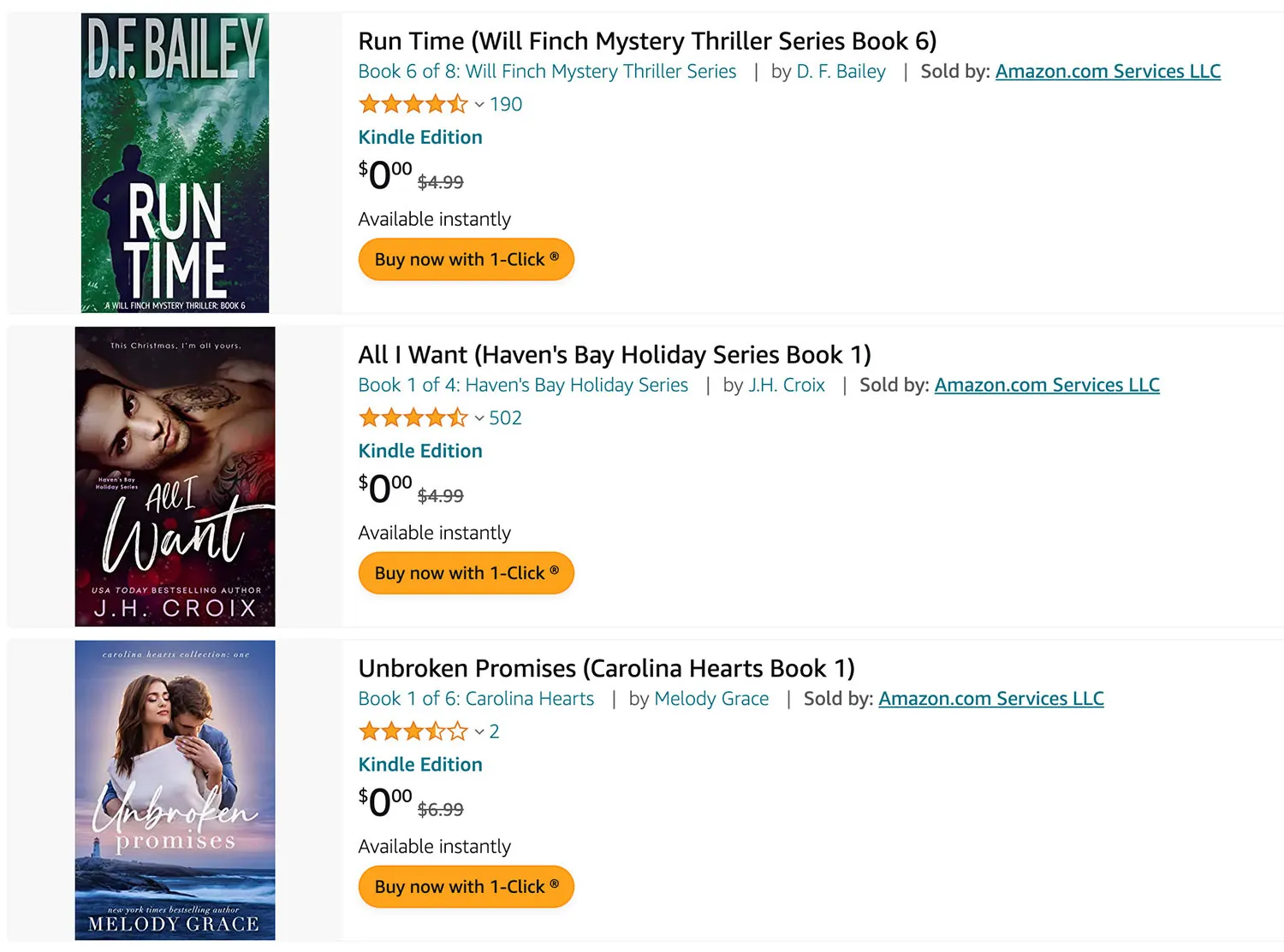 Gambar toko Kindle Amazon