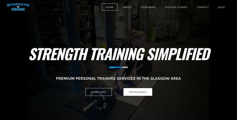 Strength Coach Glasgow - Situs Web Pelatih Pribadi. . Sumber: Strength coach glasgow