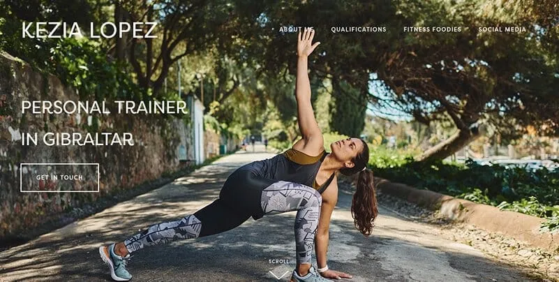 Kezia Lopez - Situs Web Pelatih Pribadi. Sumber: K lopez pt