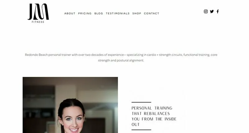 18 inspirasi situs web pelatih kebugaran pribadi di tahun 2023 14
