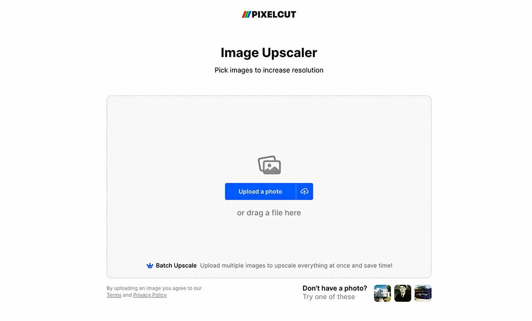 Tangkapan layar antarmuka Pixelcut.ai
