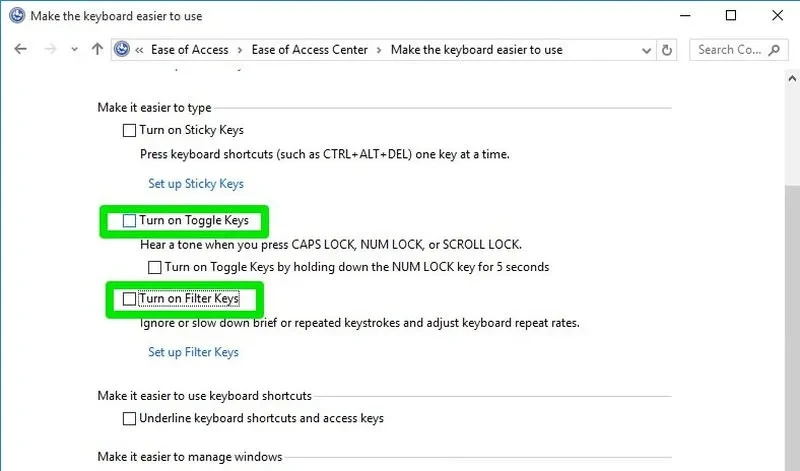 06 Common PC Hardware Problems filter keys
