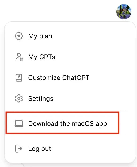 01 chatgpt web link to download desktop app