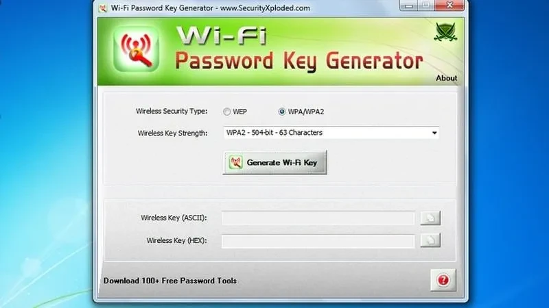 08 wifi password key generator