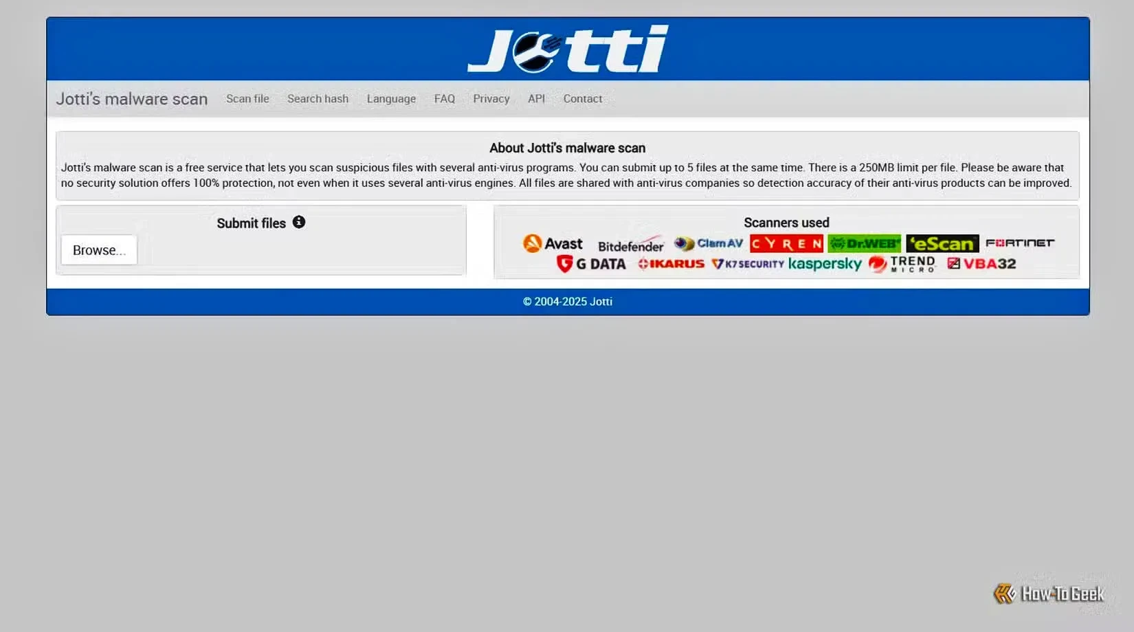 05 jottis malware scan