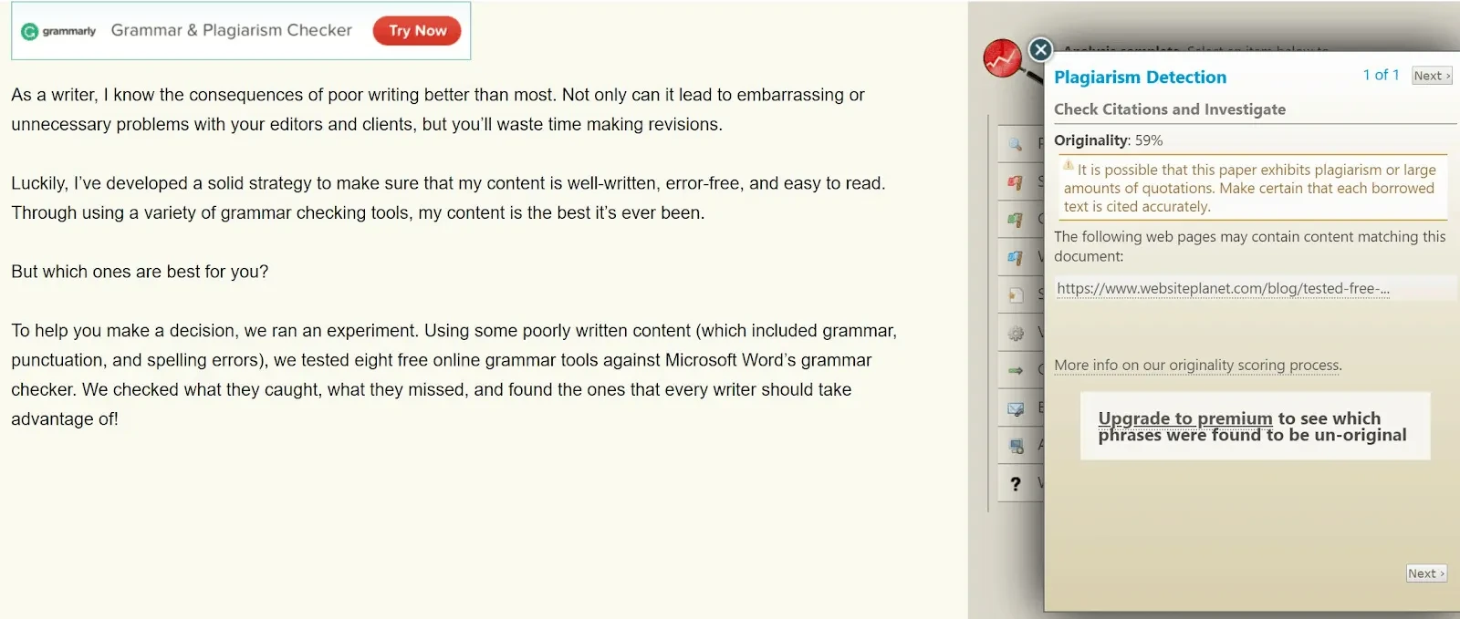 03 free online plagiarism checker tool 5