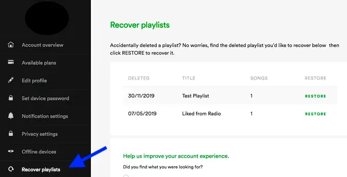 01 Recover Playlists You Accidentally Deleted