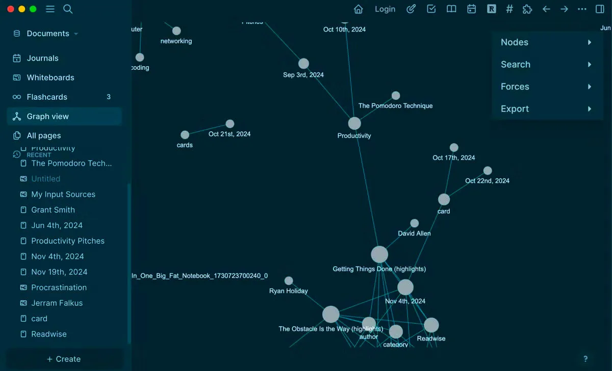 02 logseq graph view productivity