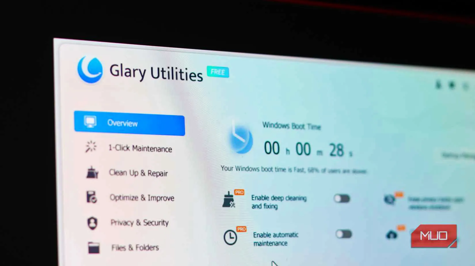 06 glary utilities running on windows 11