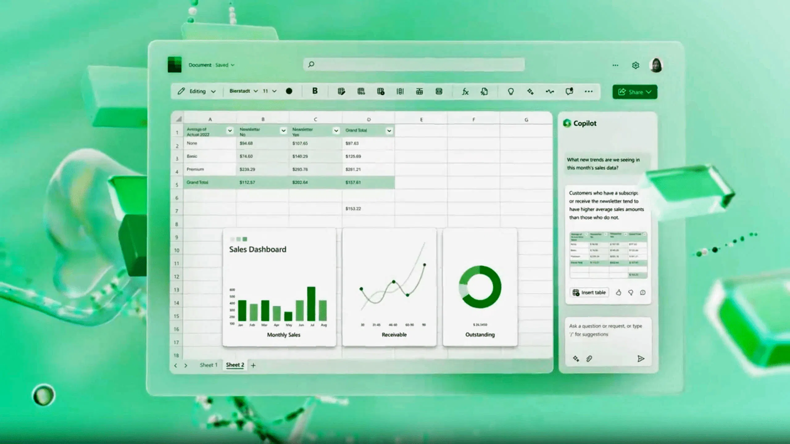 using microsoft 365 copilot in excel 1