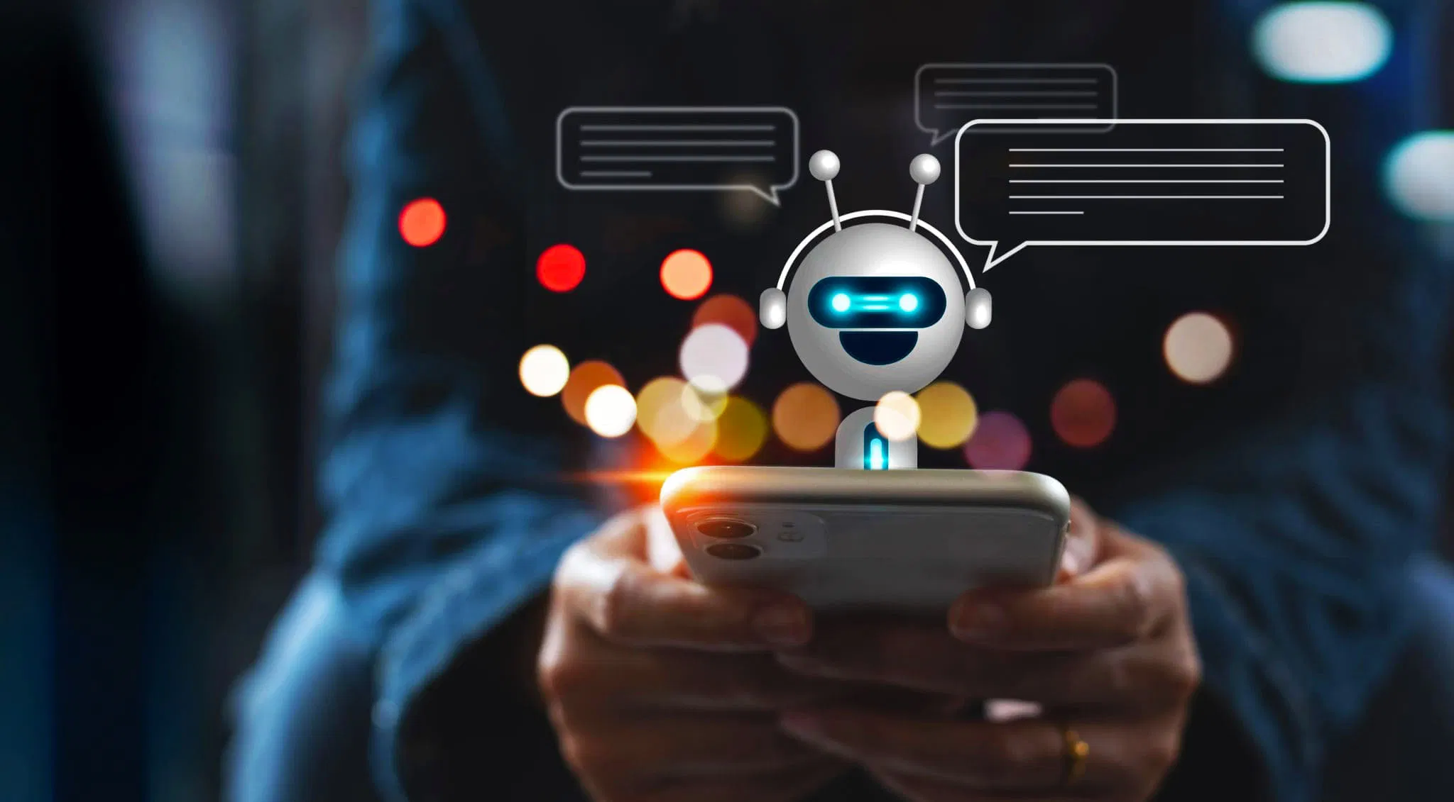ilustrasi ai chatbots