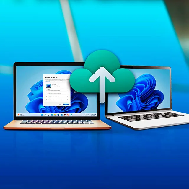 Ilustrasi Backup WIndows Laptop