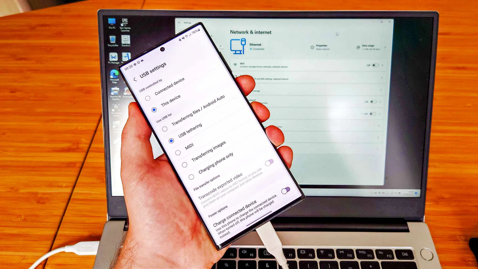 01b usb tethering